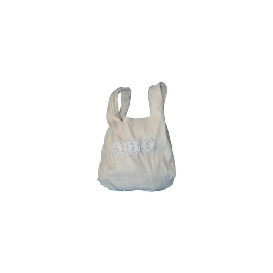 Smal White Deer Plastic Bag