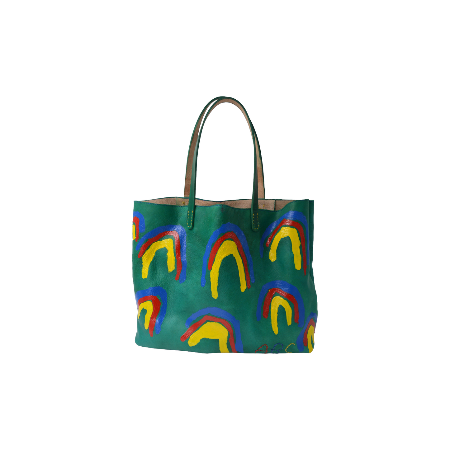 Green Rainbow Tote