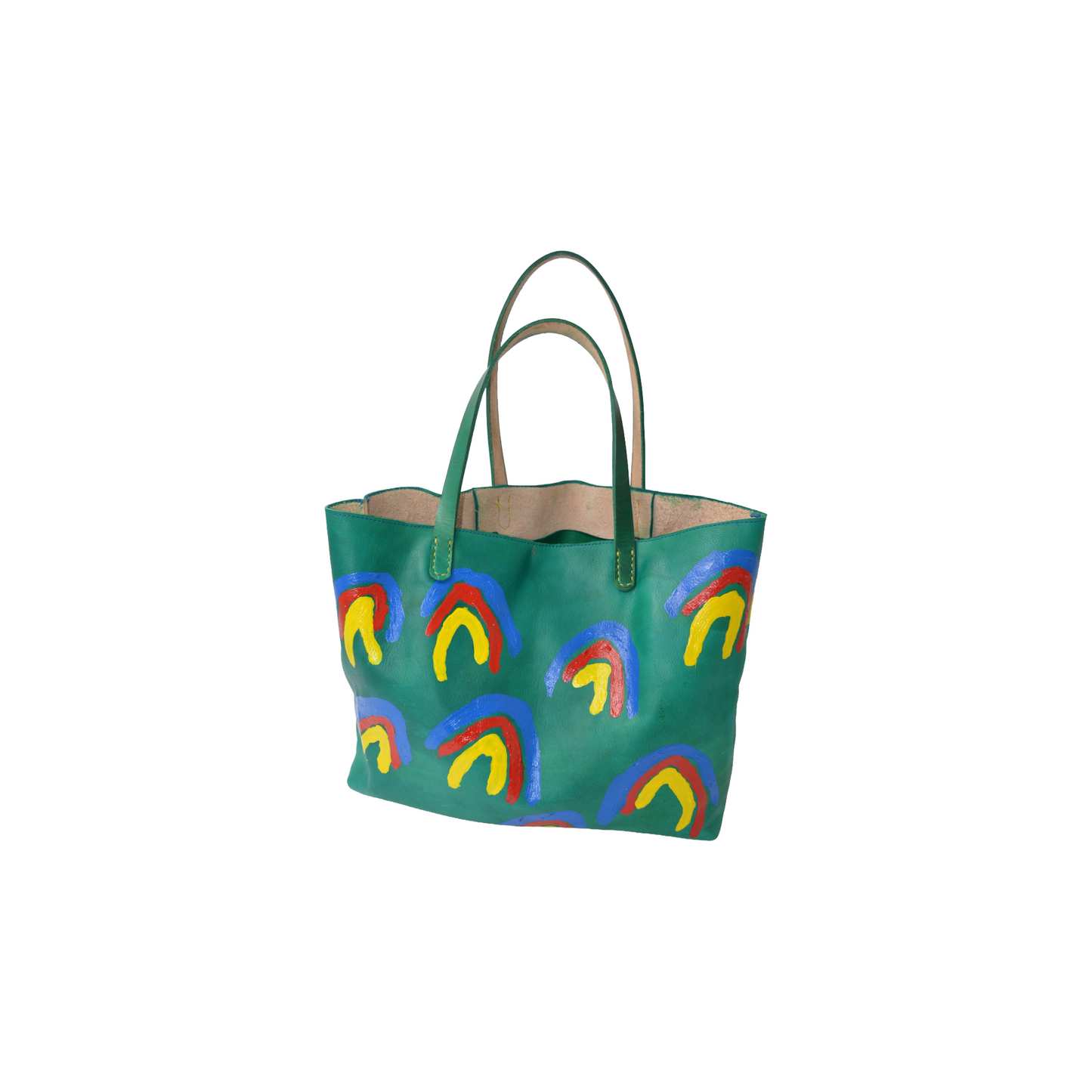 Green Rainbow Tote