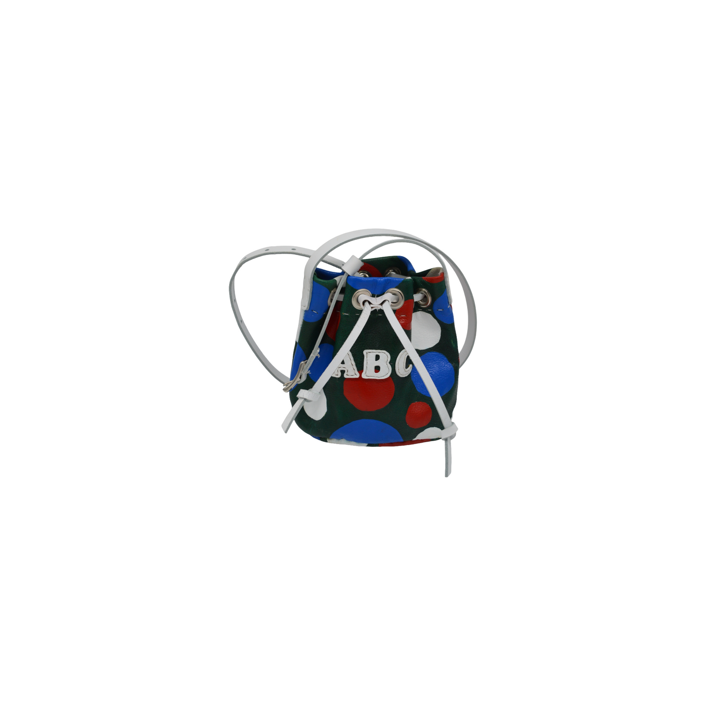 Polka Dot Drawstring Bag