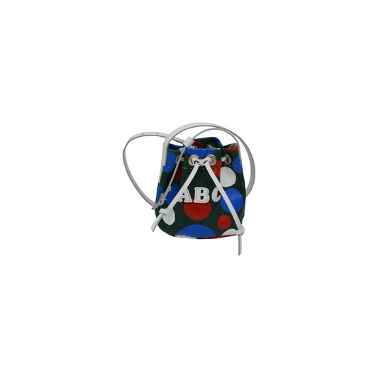 Polka Dot Drawstring Bag