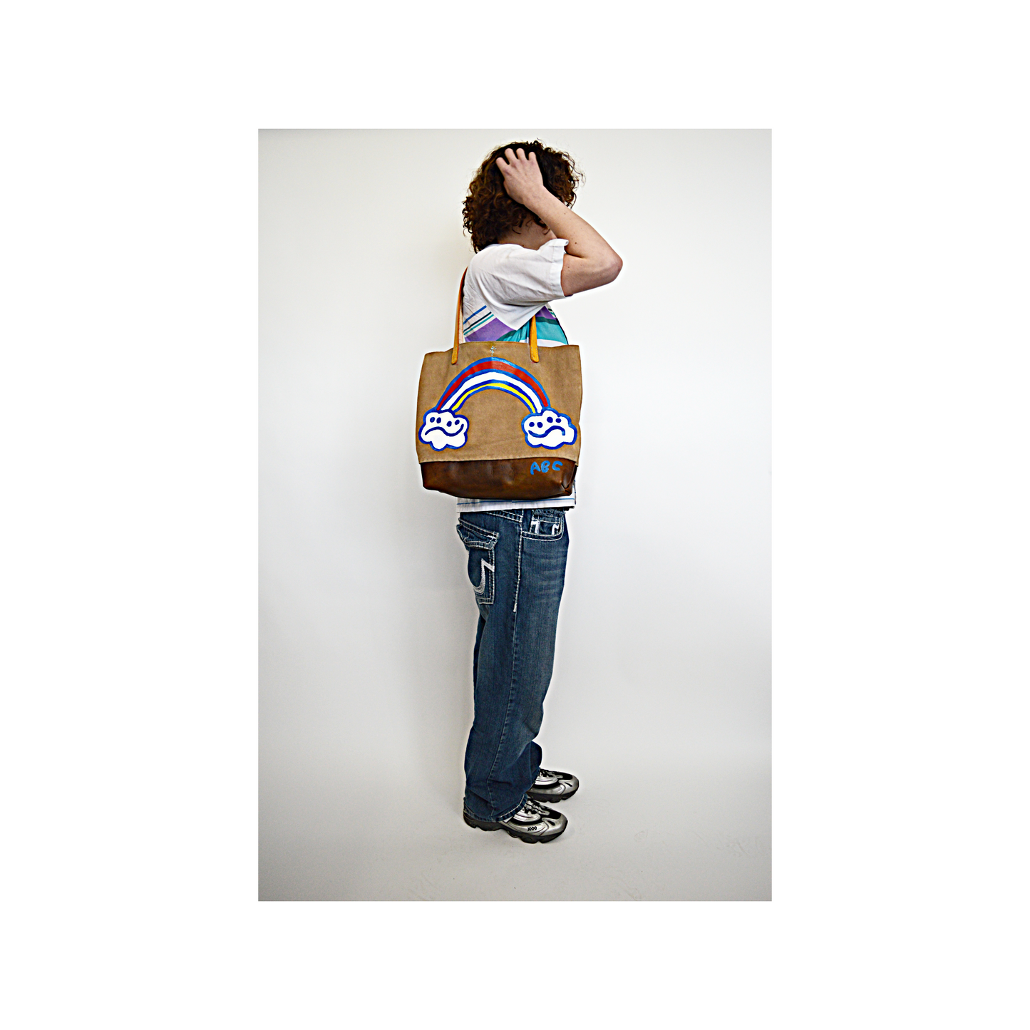Duel Face Rainbow Cloud Tote