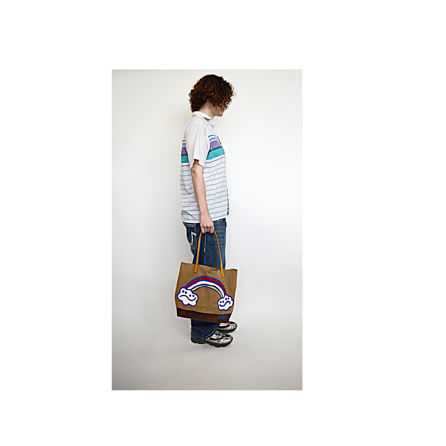 Duel Face Rainbow Cloud Tote