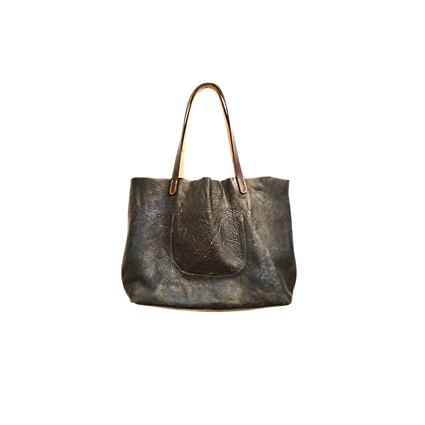 Blue and Brown Tote
